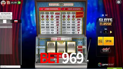 Descubra o Mundo do Cassino Online com bet969